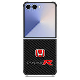 honda type r Logo X01354 Samsung Galaxy Z Flip 7 Case