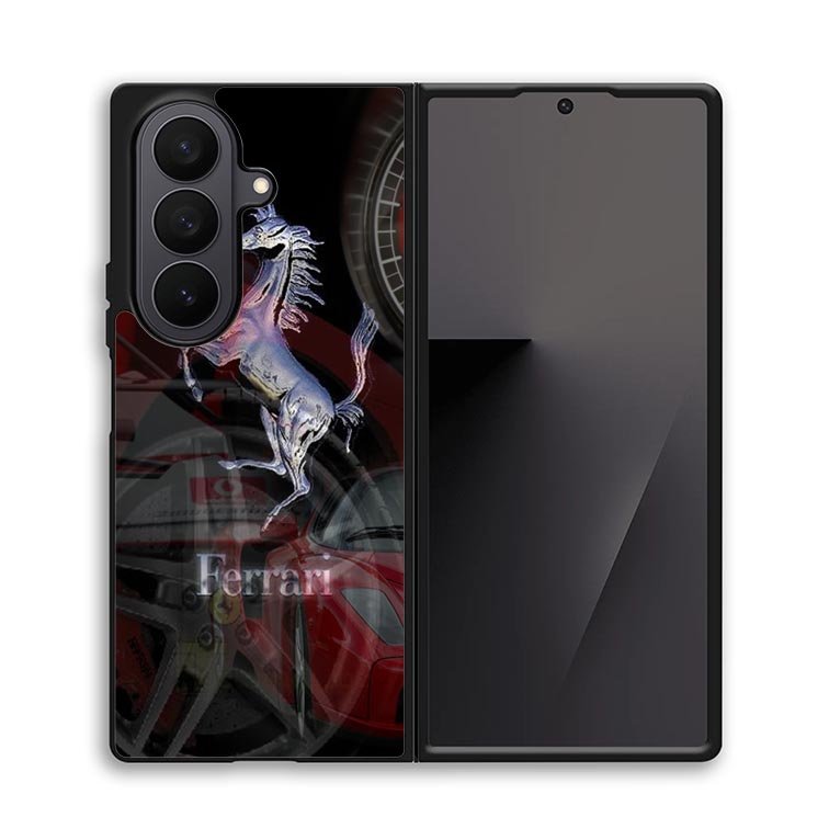 ferrari car Logo X01362 Samsung Galaxy Z Fold 7 Case