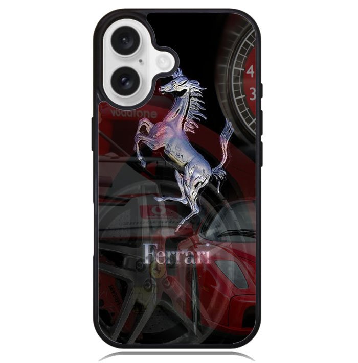 ferrari car Logo X01362 iPhone 16 Case