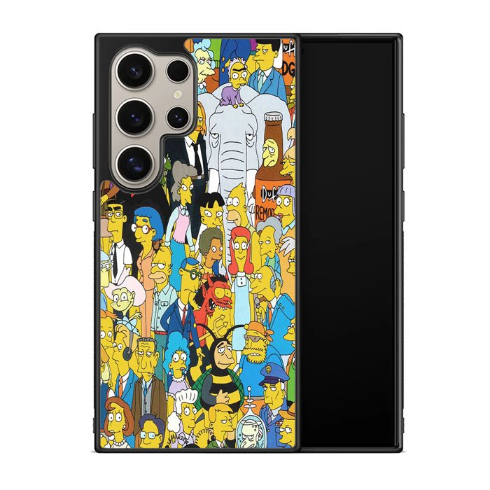 The Simpsons Characters X01580 Samsung Galaxy S24 Ultra 5G Case
