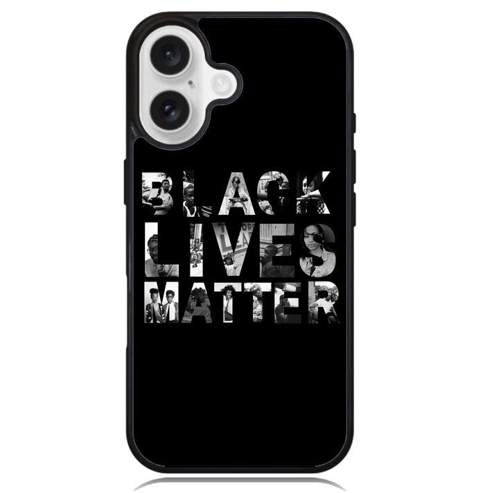 black lives matter Wallpaper X01577 iPhone 16 Plus Case