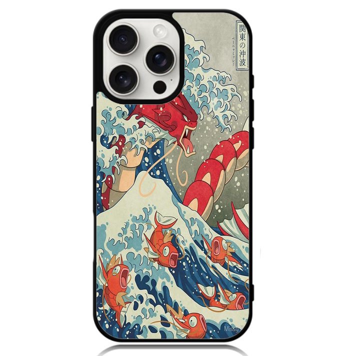 The Great Wave Of Kanto X01563 iPhone 16 Pro Max Case