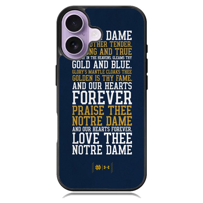 Notre Dame Football X02250 iPhone 17 Case
