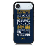 Notre Dame Football X02250 iPhone 17 Air Case