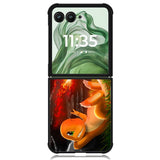 Pokemon Charmander X02247 Motorola Moto Razr+ Plus 2024/2025 Case, Motorola Razr 50 Ultra/50s Ultra Case