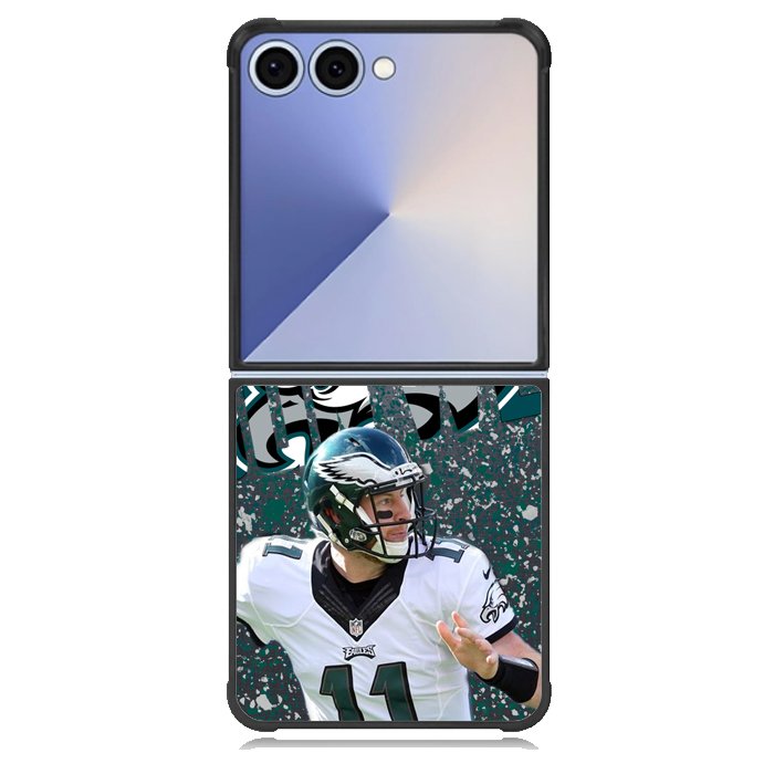 carson wentz Wallpaper X02233 Samsung Galaxy Z Flip 7 Case