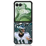 carson wentz Wallpaper X02233 Motorola Moto Razr+ Plus 2024/2025 Case, Motorola Razr 50 Ultra/50s Ultra Case