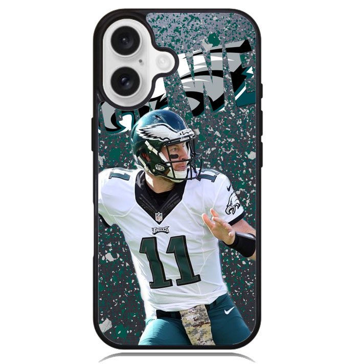 carson wentz Wallpaper X02233 iPhone 16 Case