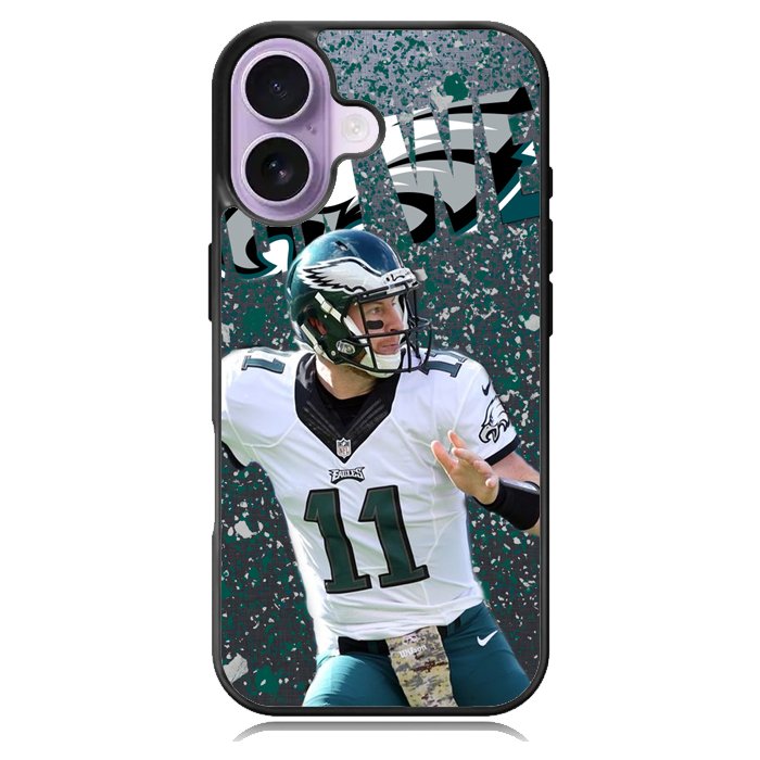 carson wentz Wallpaper X02233 iPhone 17 Case