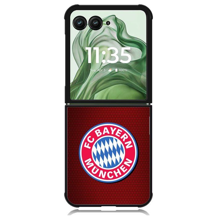 fc bayern munich Logo X02206 Motorola Moto Razr+ Plus 2024/2025 Case, Motorola Razr 50 Ultra/50s Ultra Case