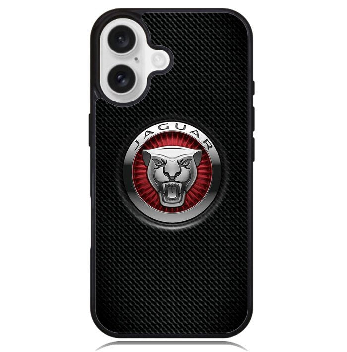 jaguar metal Logo X02204 iPhone 16 Case