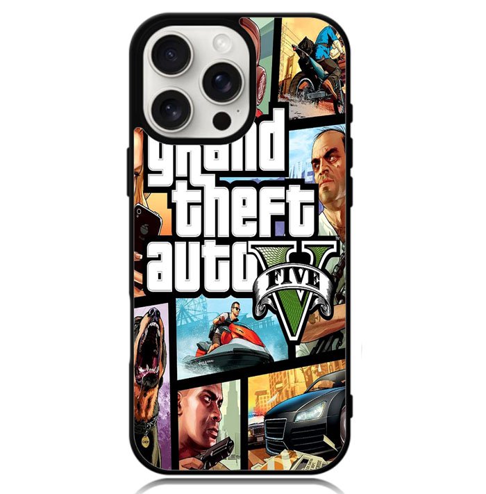 gta 5 grand theft auto X02203 iPhone 16 Pro Case