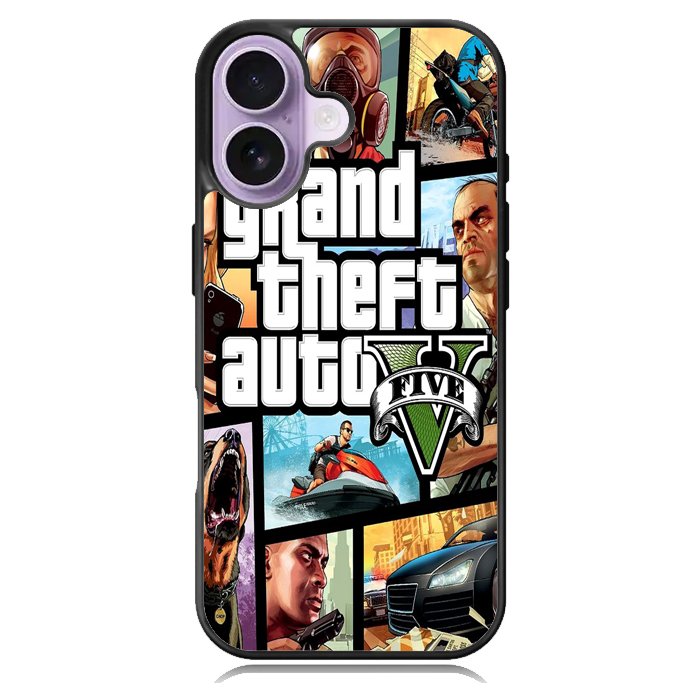 gta 5 grand theft auto X02203 iPhone 17 Case