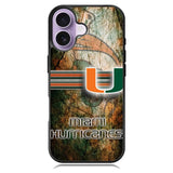 miami hurricanes Logo X02184 iPhone 17 Case