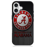 University Of Alabama X02177 iPhone 16 Case