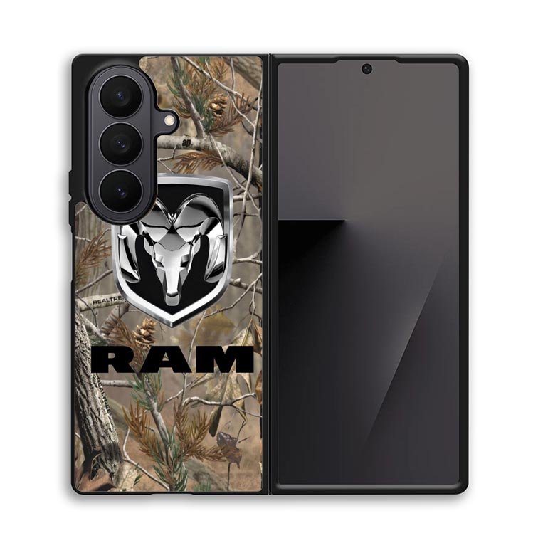 dodge ram camo X02142 Samsung Galaxy Z Fold 7 Case