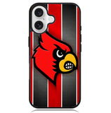 university of louisville cardinal X02134 iPhone 16 Plus Case