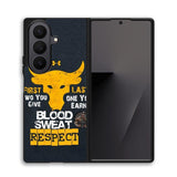 Blood sweat respect X02129 Samsung Galaxy Z Fold 7 Case