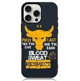 Blood sweat respect X02129 iPhone 16 Pro Case
