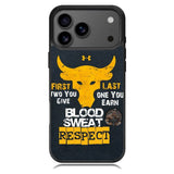 Blood sweat respect X02129 iPhone 17 Pro Max Case