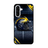 michigan wolverines helmet Samsung Galaxy A36 Case FE0363
