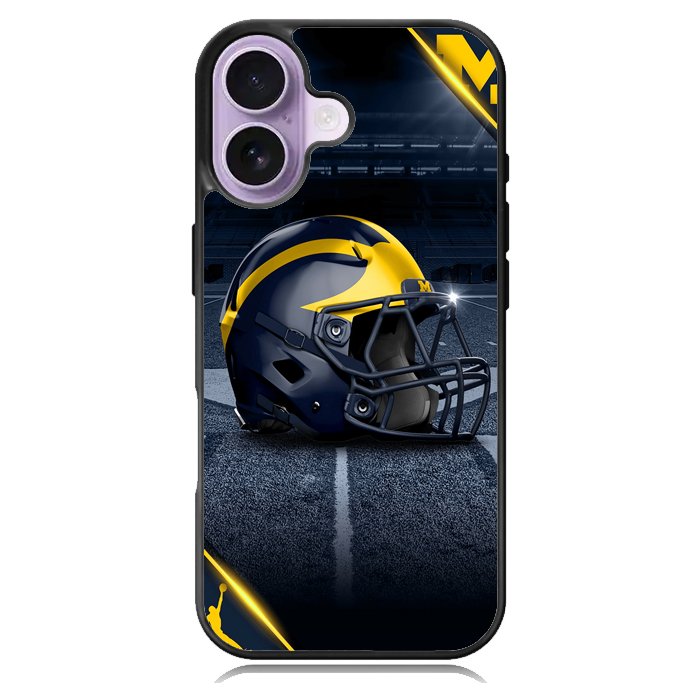 michigan wolverines helmet X02122 iPhone 17 Case