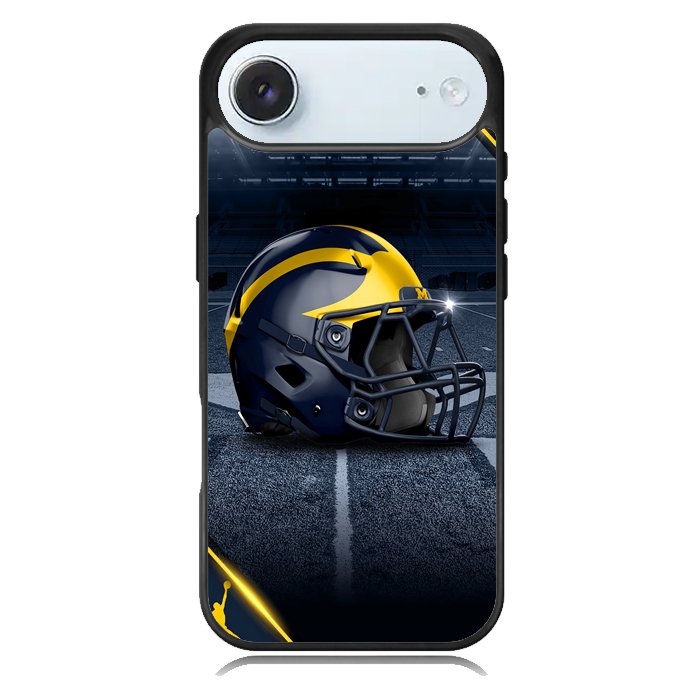 michigan wolverines helmet X02122 iPhone 17 Air Case