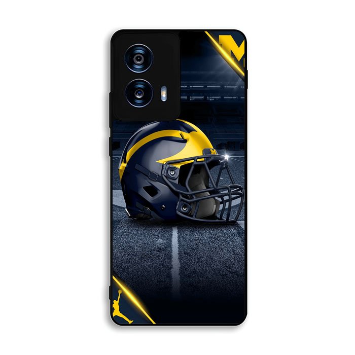 michigan wolverines helmet Motorola Moto G Power 5G 2024 Case FE0363
