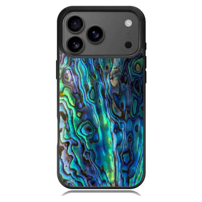holographic abalone shell X02076 iPhone 17 Pro Case