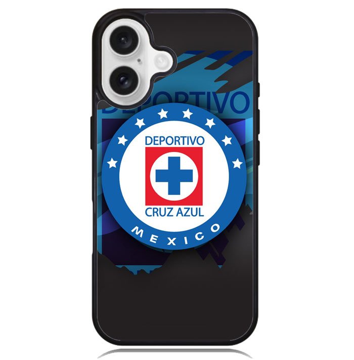 cruz azul Logo X02046 iPhone 16 Plus Case