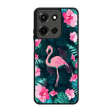 Flamingo And Flowers Motorola Moto G 5G 2025 Case FE8035
