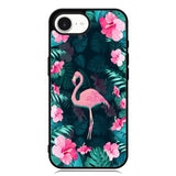 Flamingo And Flowers iPhone 16e Case