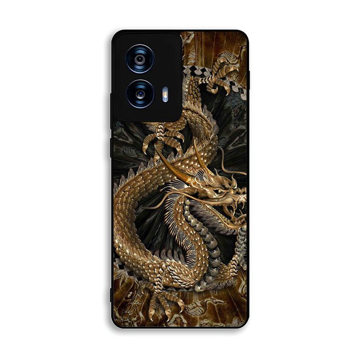 Black And Gold Dragon Motorola Moto G Power 5G 2024 Case FE2197