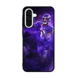 Lamar Jackson Smoke Samsung Galaxy A36 Case FE0255