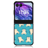 Snorlax Collage Motorola Moto Razr 2024 , Moto Razr 50 Case