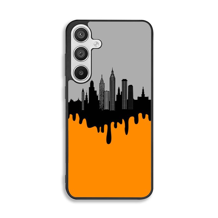 Black Orange Samsung Galaxy A26 Case FE7503