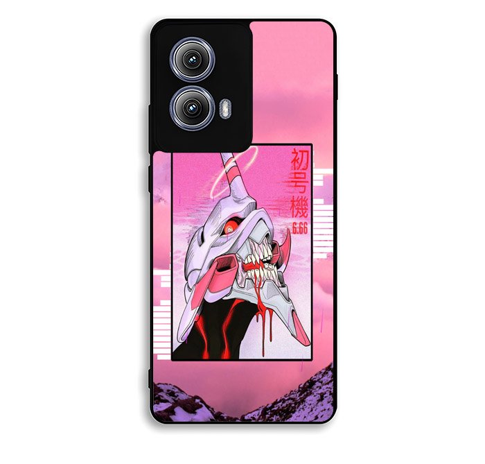 Aesthetic Evangelion Motorola Moto Edge 2024 Case FE3120