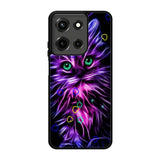 Cat Glow Purple 2nd Motorola Moto G 5G 2025 Case FE4880