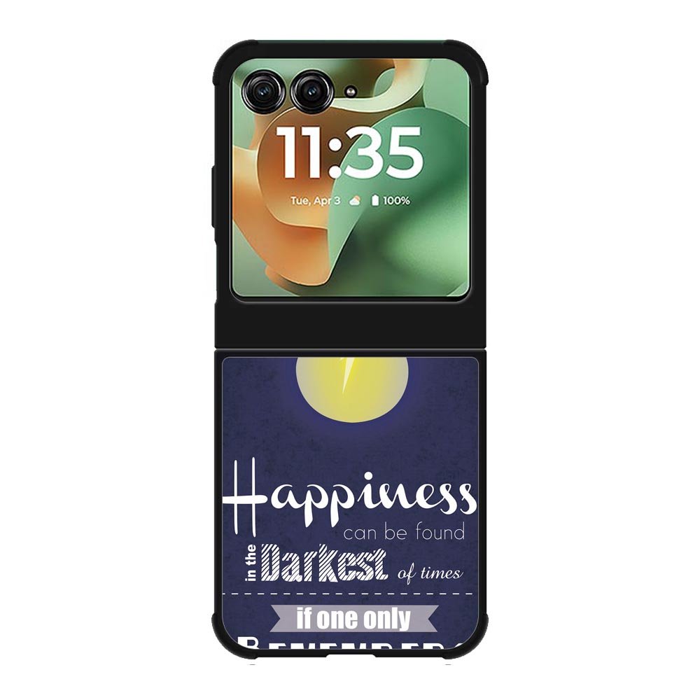 Happiness quote Harry Potter X0513 Motorola Moto RAZR 2025 Case