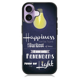 Happiness quote Harry Potter X0513 iPhone 17 Case