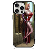 Jessica Rabbit In Toon Town X0516 iPhone 16 Pro Max Case