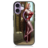 Jessica Rabbit In Toon Town X0516 iPhone 17 Case