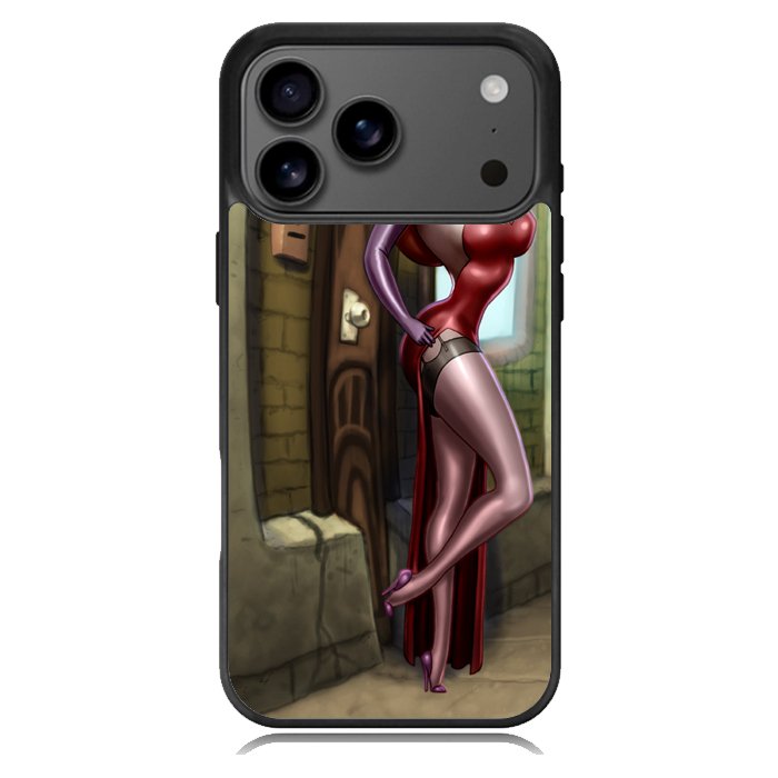 Jessica Rabbit In Toon Town X0516 iPhone 17 Pro Max Case