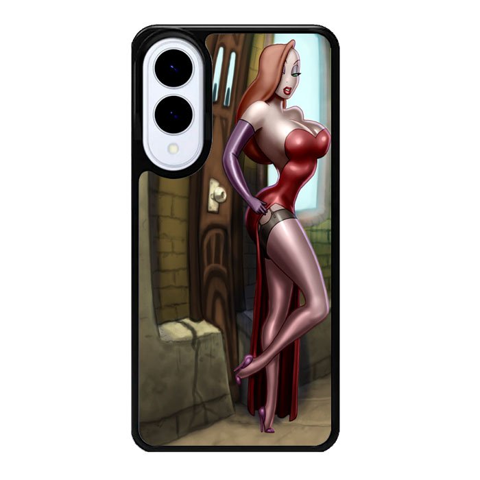 Jessica Rabbit In Toon Town X0516 Samsung Galaxy S25 Edge Case