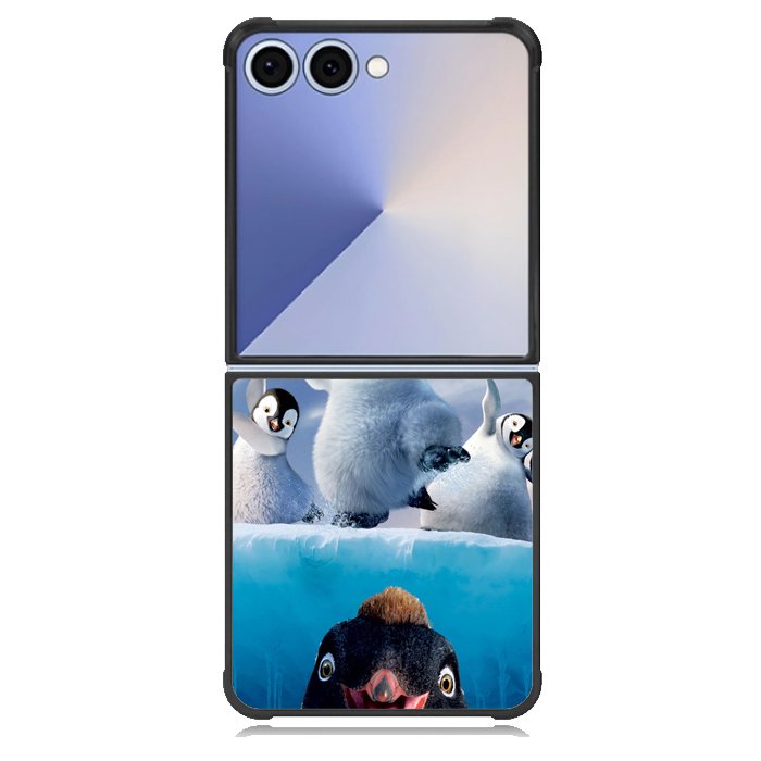 Happy Feet 2 Movie Wallpaper HD X0588 Samsung Galaxy Z Flip 7 Case
