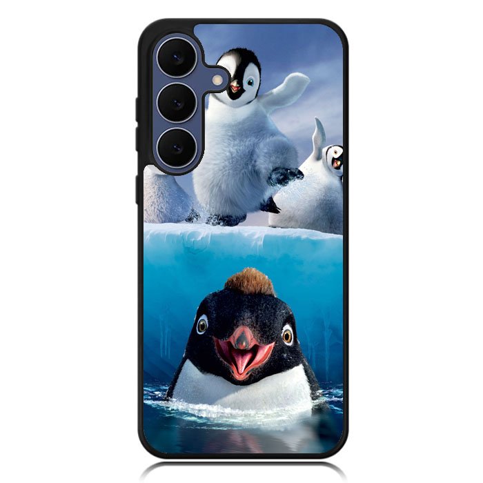 Happy Feet 2 Movie Wallpaper HD X0588 Samsung Galaxy S25 FE Case