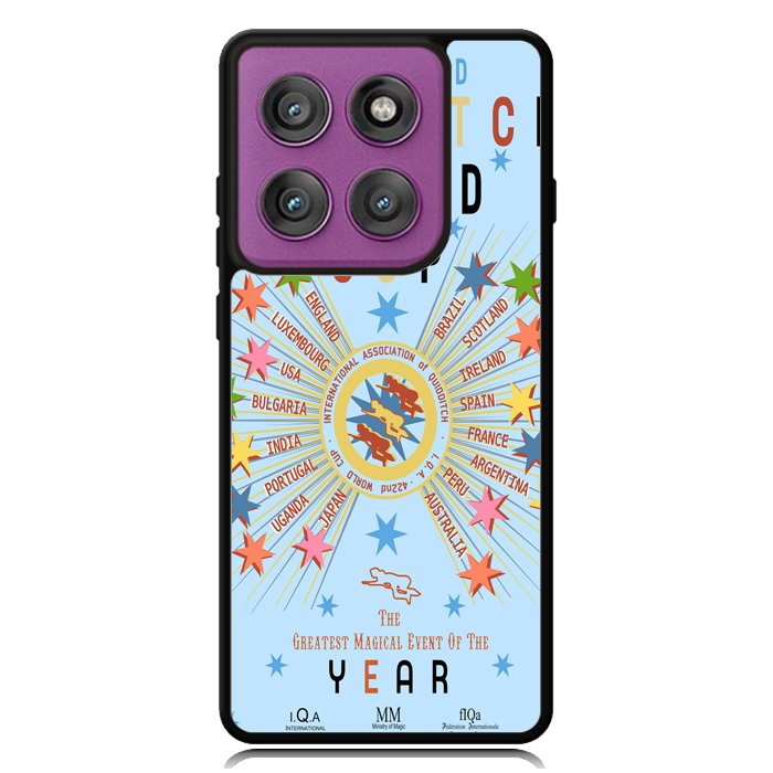 Harry Potter 422 quidditch world cup X0613 Motorola Moto Edge 2025 | Moto Edge 60 Fusion | Moto Edge 60 Pro Case