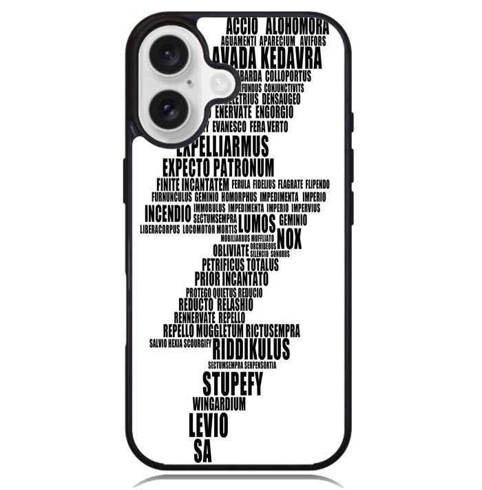 Harry Potter Spells X0616 iPhone 16 Case