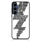 Harry Potter Spells X0616 Samsung Galaxy S25 FE Case