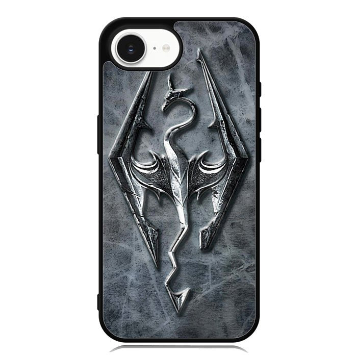 HD Skyrim Logo iPhone 16e Case